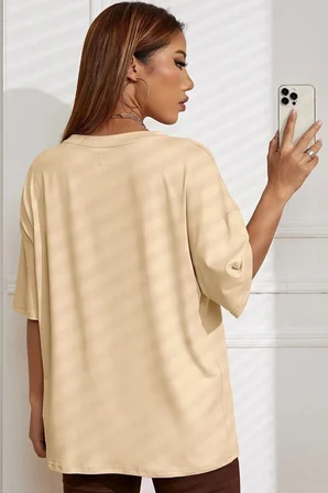 Unisex Evren Temalı Baskılı T-shirt