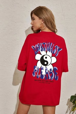 Unisex Positivity Tasarım T-shirt