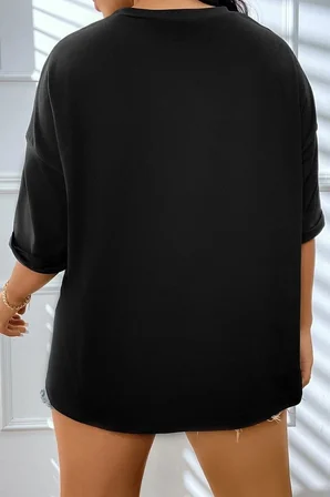 Unisex Michigan Baskılı T-shirt