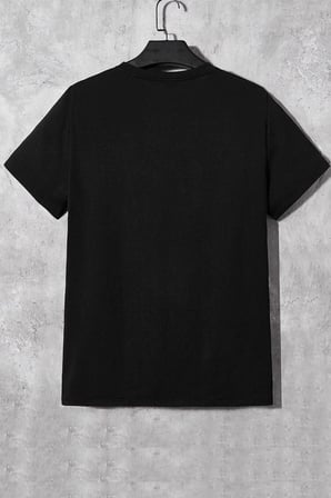 Unisex K.atatürk Imza Baskılı T-shirt