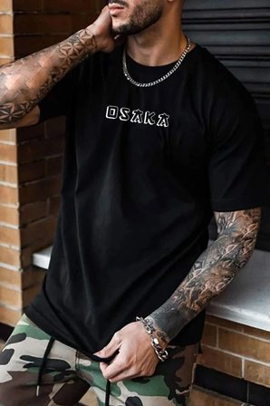 Unisex Osaka Baskılı T-shirt