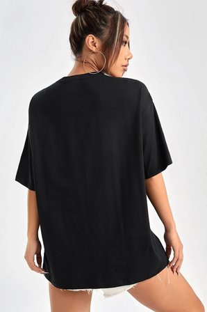 Unisex Karasuno Baskılı T-shirt