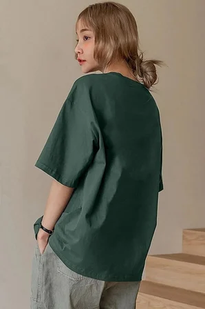 Unisex Majestic Baskılı T-shirt
