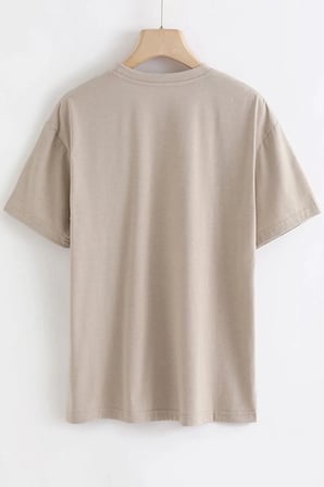 Unisex Sevimli Kedi Tasarım T-shirt