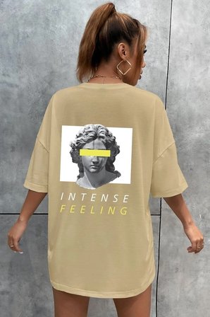 Unisex Aesthetic Baskılı T-shirt