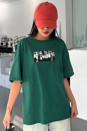 Unisex Naruto Baskılı T-shirt