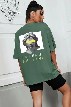 Unisex Aesthetic Baskılı T-shirt