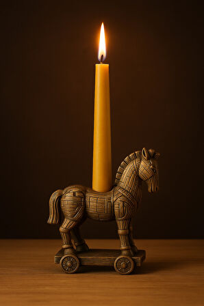 Troya Şamdan Balmumu – Doğallığın Işığı