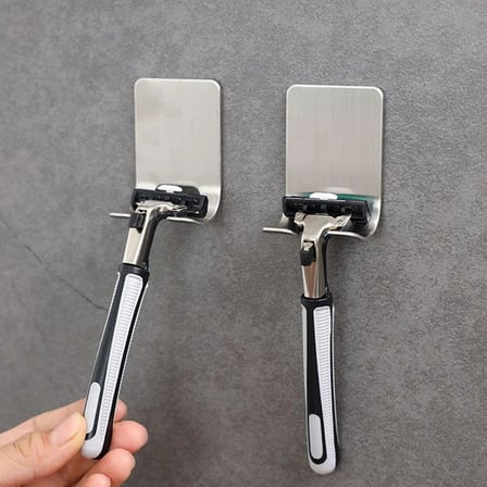 #Askı Banyo Mutfak Havlu Jilet Priz Tutucu Şık Çok Amaçlı Kendinden Yapışkanlı Paslanmaz Çelik Askı