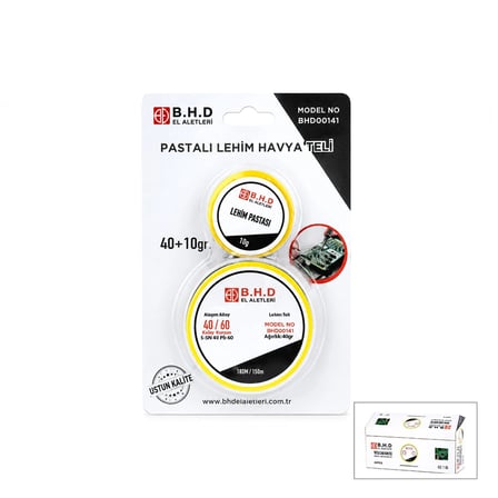 #Lehim Profesyonel Elektronik Devre Tamir Flux Güclü Hizli Erime 2'li Lehim Teli Pasta Seti 1.2 Mm