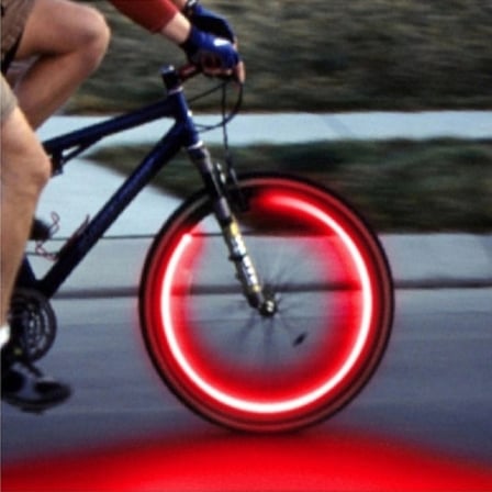 #Sibop Işıklı Neon Halka Araba Bisiklet Motosiklet Otomatik Yanan Hareket Sensörlü Sibop Işığı 2'li