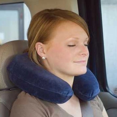#SeyahatYastığı Ortopedik Şişirilebilir Konforlu Ergonomik Araba Yolculuk Araç Boyun Seyahat Yastığı