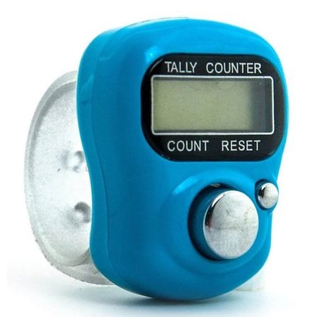 #Zikirmatik Silikon Ayarlanabilir Kayış Ergonomik Sayaçlı Dijital Hassas Elektronik Yüzük Zikirmatik