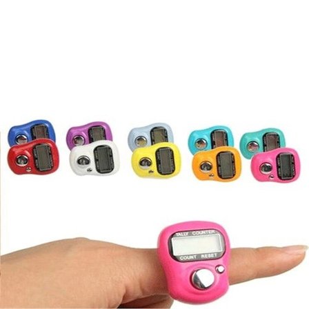 #Zikirmatik Silikon Ayarlanabilir Kayış Ergonomik Sayaçlı Dijital Hassas Elektronik Yüzük Zikirmatik