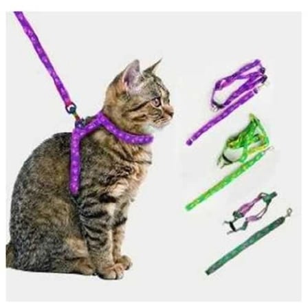 #KediTasması Pet Ayarlanabilir Şık Gezdirme Kayışı Konforlu Yumuşak Dokulu Özel 120 Cm Kedi Tasması