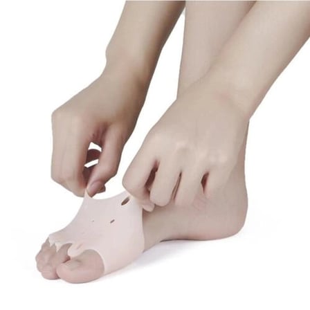 #AyakGömleği Ortopedik Hallux Valgus Parmak Ayırıcı Koruyucu Destek Makaralı Silikon Ayak Gömleği