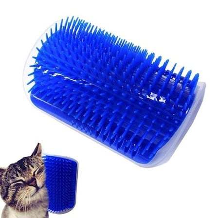 #KediFırçası Cat Duvar Köşe Masaj Aleti Ergonomik Tüy Toplayıcı Hazneli Konfor Kedi Kaşınma Fırçası