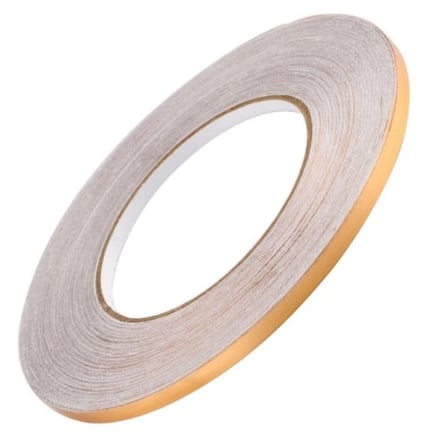 #Bant Kendinden Yapışkanlı Dekoratif Şık Şerit Fayans Arası İzolasyon Bantı Gold 05 Cm X 50 Metre