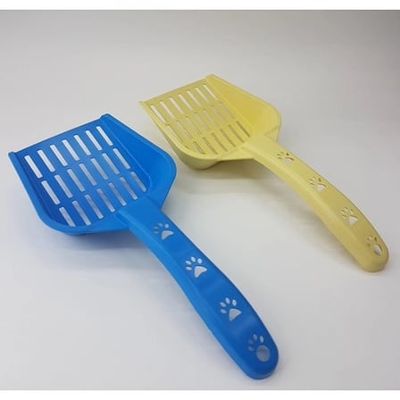 #Kürek Topaklanan Hijyenik Delikli Ergonomik Elekli Dayanıklı Büyük Boy Kedi Kumu Temizleme Küreği