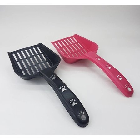 #Kürek Topaklanan Hijyenik Delikli Ergonomik Elekli Dayanıklı Büyük Boy Kedi Kumu Temizleme Küreği