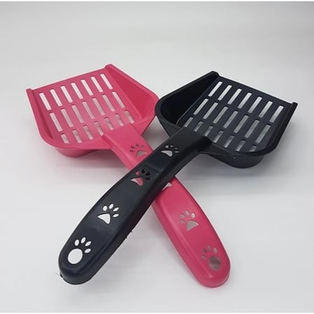 #Kürek Topaklanan Hijyenik Delikli Ergonomik Elekli Dayanıklı Büyük Boy Kedi Kumu Temizleme Küreği