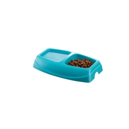 #MamaKabı 1. Sınıf Plastik Kedi Köpek Su Kabı Büyük Dayanıklı Kaliteli Modern İkili Büyük Mama Kabı