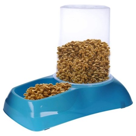 #MamaKabı Kedi Köpek Otomatik Akıllı Hazne Plastik Büyük Boy Kaliteli Hazneli Su Mama Kabı 3 Litre