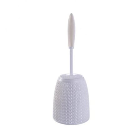 #Fırça Dekoratif Tasarım Sağlam Sert Plastik Malzeme Kaliteli Banyo Aksesuarı Örgü Tuvalet Fırçası