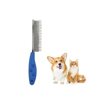 #TüyAçıcı Ergonomik Kauçuk Sap Metal Bakım Masaj Etkili Profesyonel Dişli Kedi Köpek Tüy Açıcı Tarak