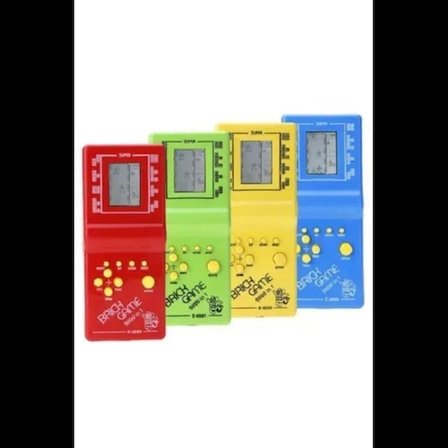 #Tetris Retro 90lar Klasik Oyun Konsolu Pilli Taşınabilir Şık Hediye Tetris Nostaljik El Atarisi