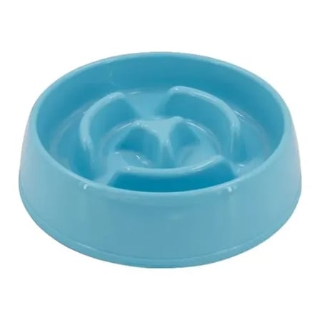 #MamaKabı Hızlı Yeme Önleyen Pet Kedi Köpek Sağlık Dostu Kalite Plastik Yavaş Mama Yeme Kabı 175 Ml
