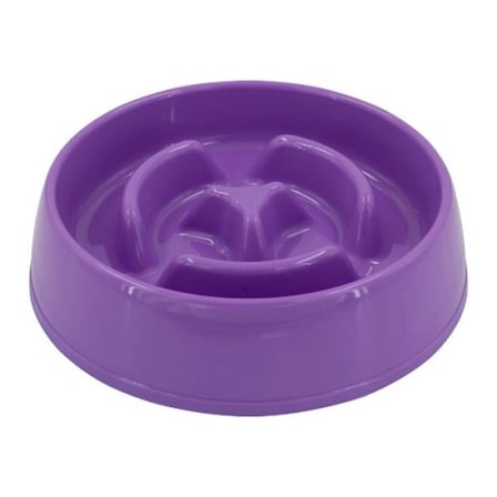 #MamaKabı Hızlı Yeme Önleyen Pet Kedi Köpek Sağlık Dostu Kalite Plastik Yavaş Mama Yeme Kabı 175 Ml
