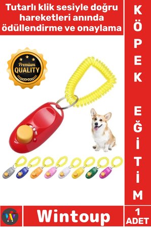 #KöpekEğitim Evcil Hayvan Terbiye Etme Sesli Komut Onaylama Cihazı Aparatı Köpek Eğitimi Clicker