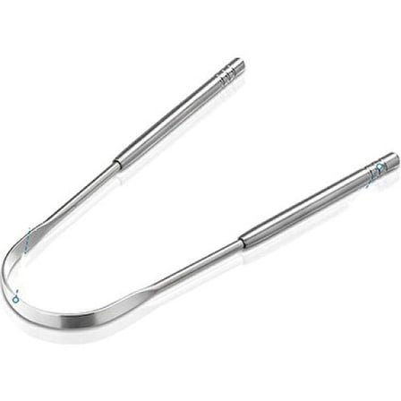 #DilTemizleme Paslanmaz Hijyenik Koku Giderici Bakteri Önleyici Sıyırıcı Metal Dil Temizleme Aleti