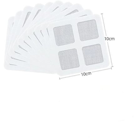 #Sineklik Yapışkanlı Onarım Kiti Pratik Kesilebilir Pencere Kapı Bandı Tül Sineklik Yaması 40 Adet