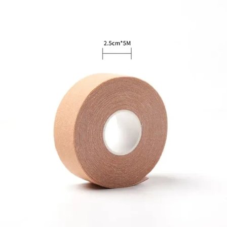 #GöğüsDikleştirme Görünmez Su Geçirmez Yapışkan Destekleyici Göğüs Dikleştirme Bandı S Beden 2.5 Cm
