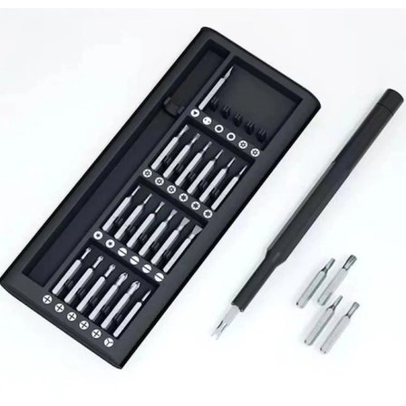 #Tornavida Hassas Onarım Seti Telefon Gözlük Saat Tamir 24in1 Ergonomik 25 Parça Tornavida Seti