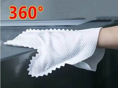 #Temizlik Mikrofiber Pratik Toz Emici Tekstil Etkili Ev Ofis Araç Temizlik Toz Alma Eldiveni 10 Adet