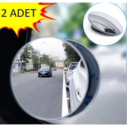 #Ayna Geniş Açı Güvenli Sürüş 360 Derece Net Görüş Çerçevesiz Ayarlanabilir Kör Nokta Ayna Seti