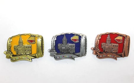#Magnet Kalite İstanbul Hatırası Metal Dekoratif Buzdolabı Süsü Zarif Yöresel Galata Kulesi Magnet