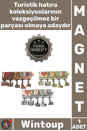 #Magnet Sultanahmet Ayasofya Galata Kız Kulesi Ortaköy Şehir Şık Hediye İstanbul Temalı Metal Magnet