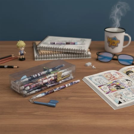 #Kalem Koleksiyon Ofis Çocuk Okul Hediyelik Ergonomik Yazı Karakter Şık Anime Figür Tükenmez Kalem
