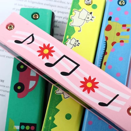 #Mızıka Kalite Eğitici Müzik Aleti Çocuk Ritim Gelişimi Sağlayan Renkli Tasarım Sağlam Ahşap Mızıka