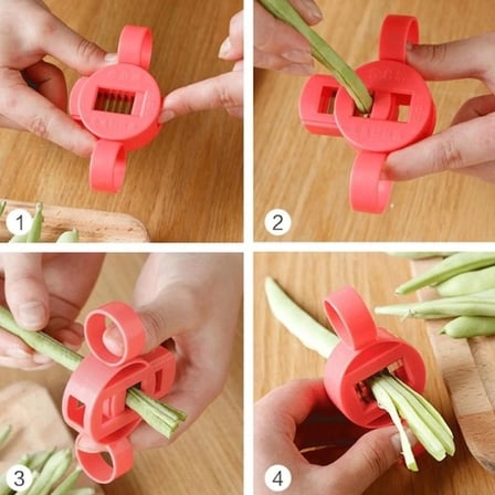 #FasulyeAyıklayıcı Ergonomik Çelik Bıçaklı Kesici Hızlı Dayanıklı Pratik Fasulye Ayıklama Aparatı