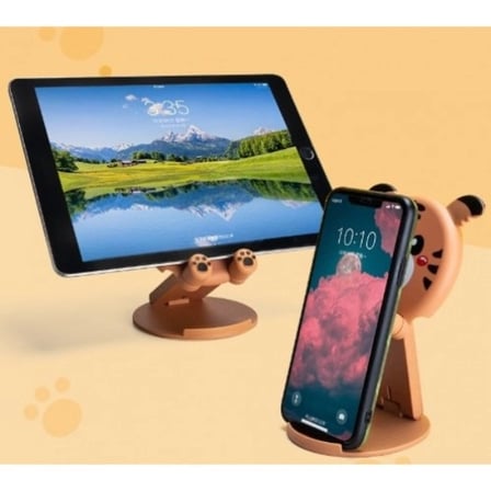#TelefonStandı Katlanabilir Taşınabilir Ofis Cihaz Tutucu Şık Hayvan Figürlü Masaüstü Telefon Standı