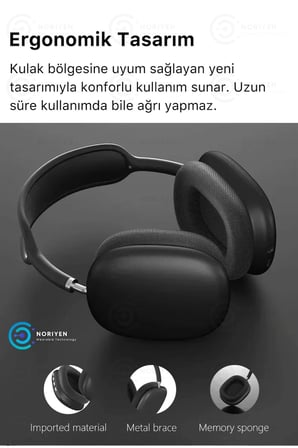 P Air Max Gaming Premium Mikrofonlu Kablosuz Ios Android Uyumlu . Bluetooth TWS Oyuncu Kulaklık
