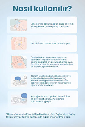 TTO Lens solüsyonu 360 ml 2'lİ set+TTO 60 ml lens solüsyonu hediye