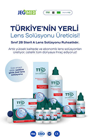Lens solüsyonu 6X60 ml+TTO 60 ml çanta boy  hediye
