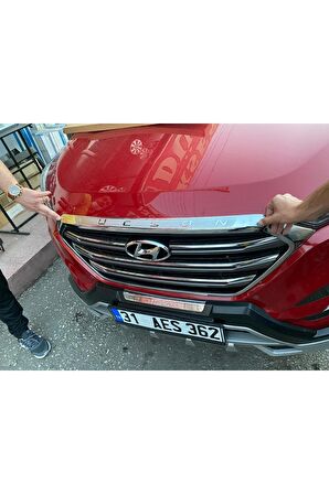 Hyundaı Tucson Kaput Ucu Çıtası Nikelajı