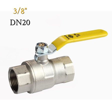 Türkoğlu Küresel Doğalgaz Vanası Standart - TS EN 331 - DN20 3/4" - 1 Adet